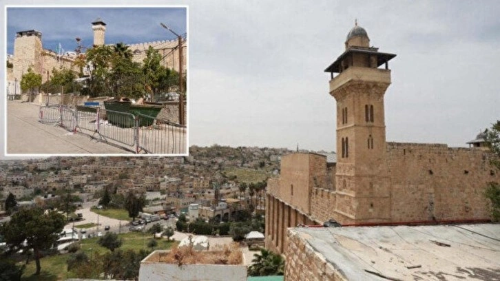 İsrail, camiyi M&uuml;sl&uuml;manlara kapatıp Yahudilere a&ccedil;tı