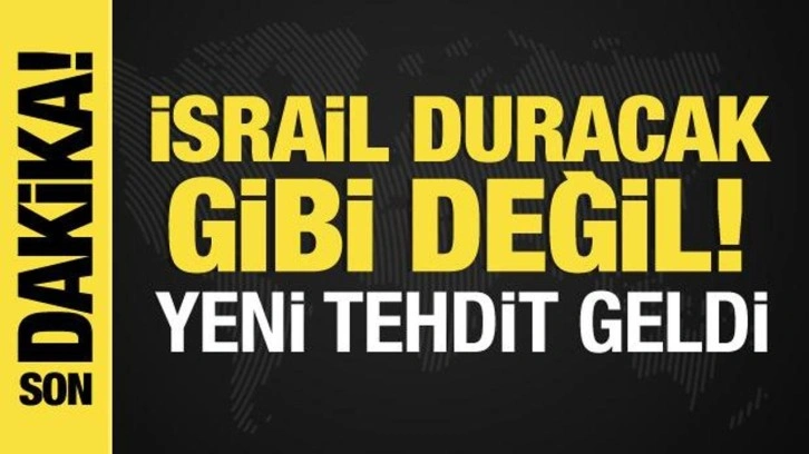 İsrail-Filistin savaşından son dakika: İsrail'den "bedeli ağır olacak" a&ccedil;ıklaması