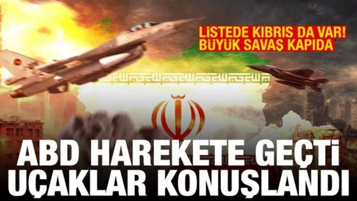 İsrail-İran Savaşı kızışabilir: ABD harekete geçti, uçaklar konuşlandı