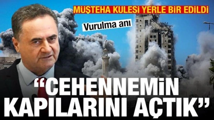 İsrail, Müşteha Kulesi'ni vurdu: Cehennemin kapılarını açtık