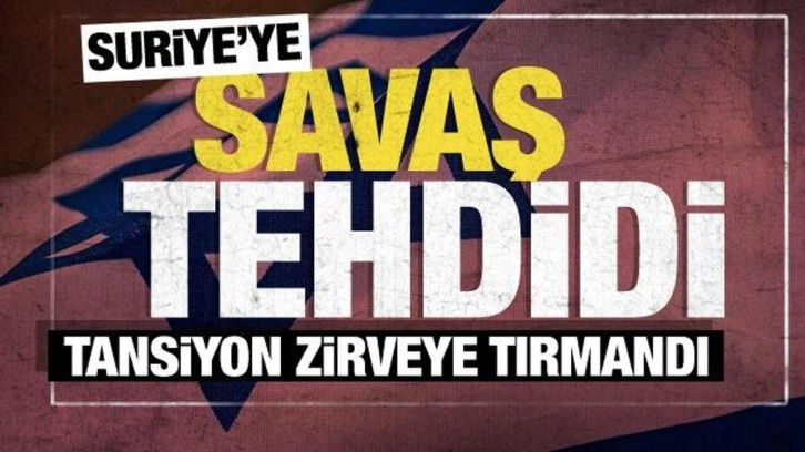 İsrailli bakandan Suriye'ye tehdit: Savaş kaçınılmaz
