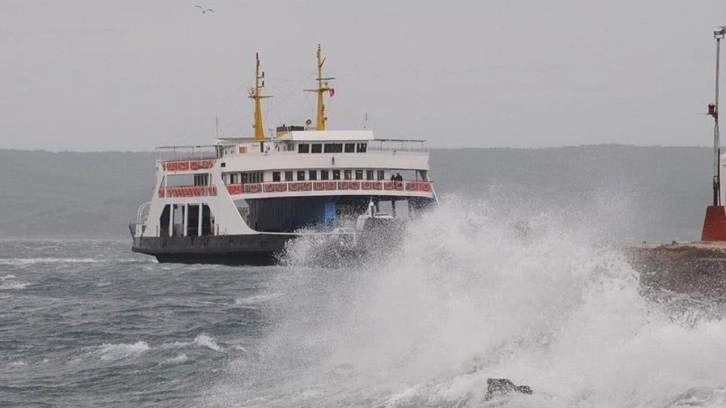 İstanbul'da deniz ulaşımına olumsuz hava engeli