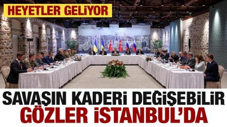 İstanbul'da tarihi zirve! Savaşın kaderi belli olabilir! Heyetler geliyor