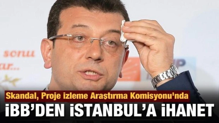 İstanbul'a neden hizmet edilmediği ortaya &ccedil;ıktı! İBB yatırım b&uuml;t&ccedil;esini y&uuml;zde 23 azaltmış