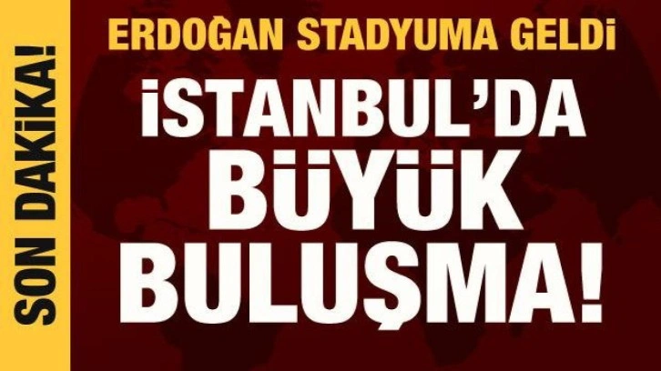 İstanbul'da b&uuml;y&uuml;k buluşma: Erdoğan, 70 bin kişiye hitap edecek