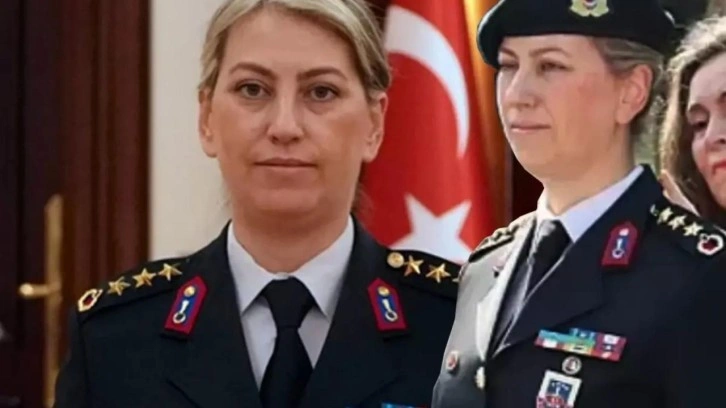 İşte jandarmanın yeni paşası Gülden Mat Şakir! Tuğgeneralliğe terfi etti