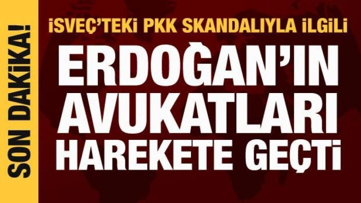 İsve&ccedil;'te PKK'nın Cumhurbaşkanı Erdoğan'ı hedef aldığı g&ouml;sterilere su&ccedil; duyurusu