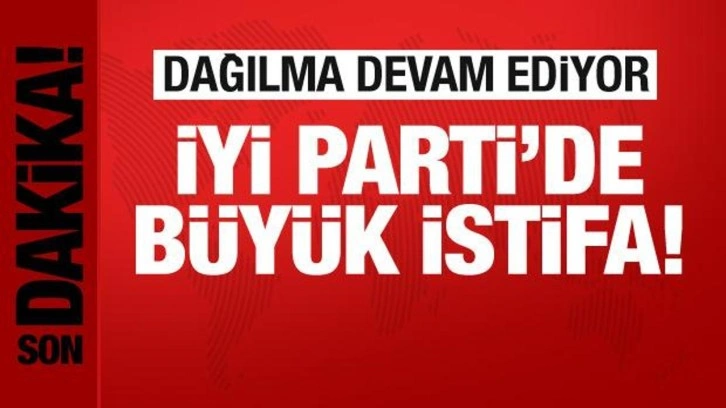 İYİ Parti kurucusu istifasını resmen a&ccedil;ıkladı