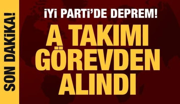 İYİ Parti'de deprem: Yavuz Ağıralioğlu g&ouml;revden alındı! Koray Aydın'ın g&ouml;revi değişti