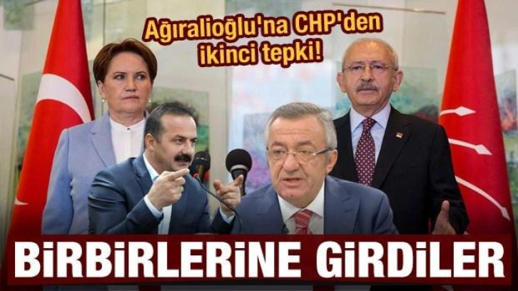 İYİ Partili Ağıralioğlu'na CHP'den ikinci tepki! 6'lı masada adaylık m&uuml;cadelesi b&uuml;y&uuml;y