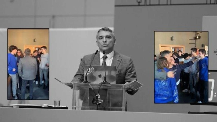 İyi Parti'li İBB Meclis &Uuml;yesi Taylan Yıldız siyaseti okula taşıdı, velilerden tepki geldi