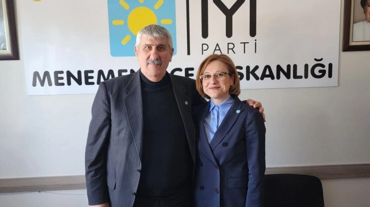 İzmir'de İYİ Partiden milletvekili adayı olan Arzu Yıldırım, MHP'ye ge&ccedil;ti