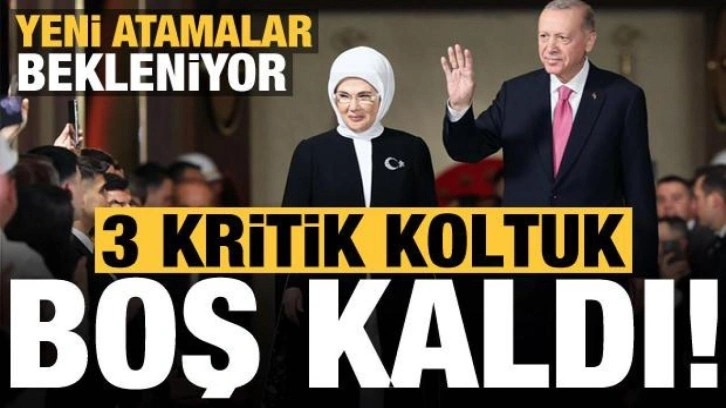 Kabine a&ccedil;ıklandı, 3 kritik koltuk boş kaldı! Atamalar bekleniyor