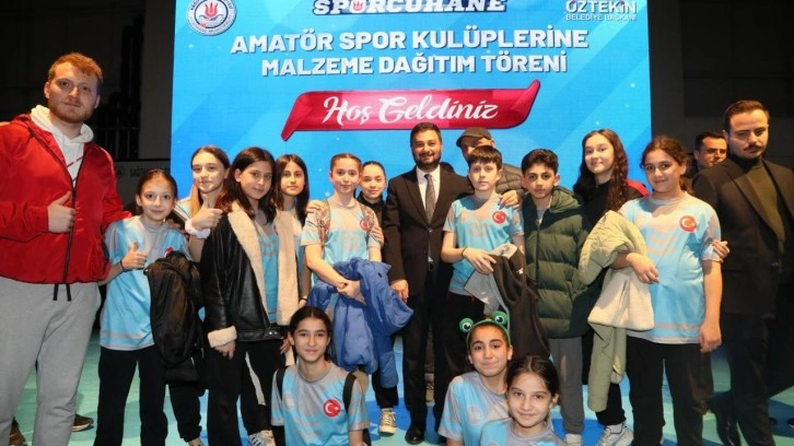 Kağıthane Belediyesi'nden amatör spor kulüplerine büyük destek