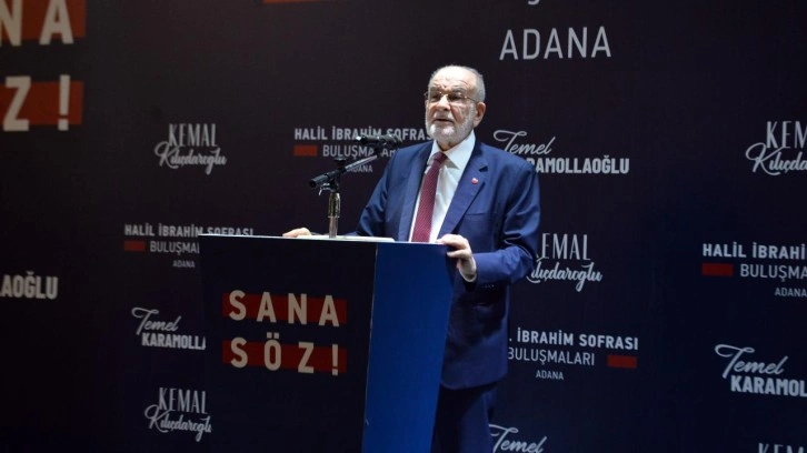 Karamollaoğlu'ndan Erdoğan'a ge&ccedil;miş olsun telefonu