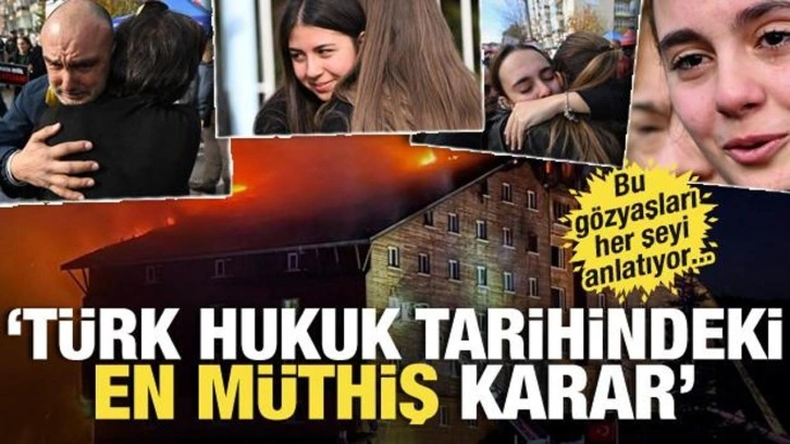 Kartalkaya'da 11 sanığa yanan 34 çocuk için 34'er kez müebbet hapis cezası!