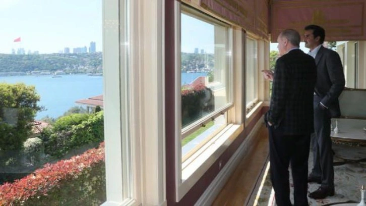 Katar Emiri'nden Cumhurbaşkanı Erdoğan'a teşekk&uuml;r