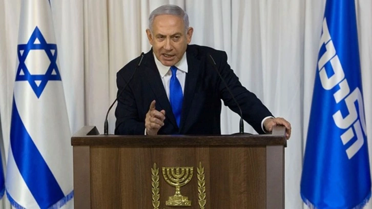 Katliam sonrası Netanyahu'dan ilk s&ouml;zler: Hamas'ı su&ccedil;ladı