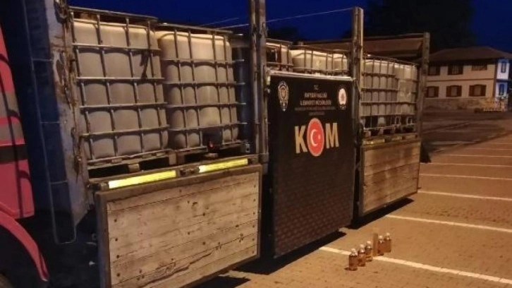 Kayseri&rsquo;de 15 bin litre ka&ccedil;ak akaryakıt ele ge&ccedil;irildi