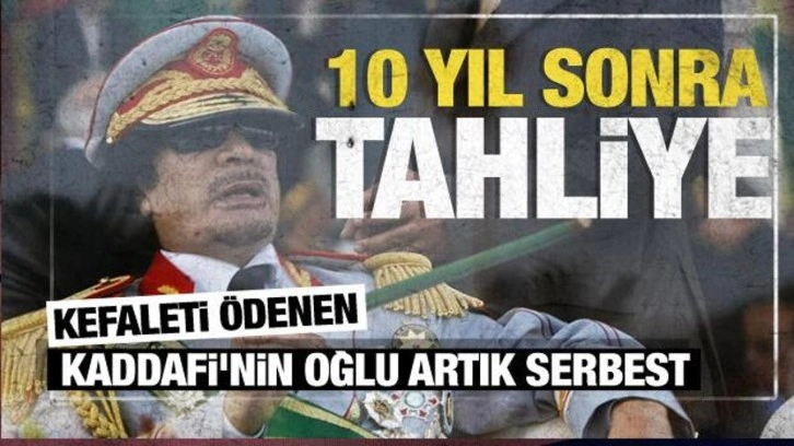 Kefaleti ödenen Kaddafi'nin oğlu Hannibal artık serbest