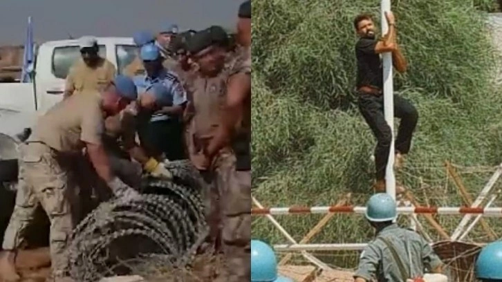 Kıbrıs&rsquo;ta &ccedil;ıbanbaşı BM Barış G&uuml;c&uuml;! Provokasyonun yıl d&ouml;n&uuml;m&uuml;nde yeni provokasyon!