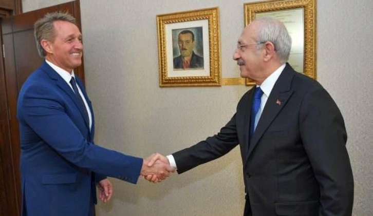 Kılı&ccedil;daroğlu, ABD B&uuml;y&uuml;kel&ccedil;isi ile g&ouml;r&uuml;şt&uuml;