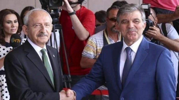 Kılı&ccedil;daroğlu, Abdullah G&uuml;l'le g&ouml;r&uuml;ş&uuml;yor
