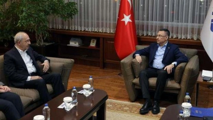 Kılı&ccedil;daroğlu AFAD'ı ziyaret etti, Fuat Oktay'la g&ouml;r&uuml;şt&uuml;