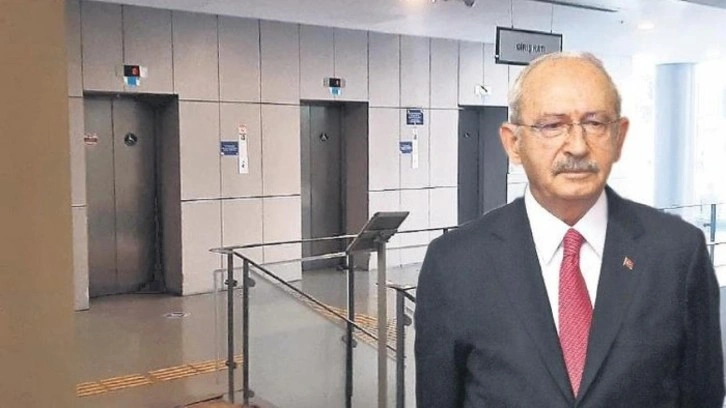 Kılı&ccedil;daroğlu asans&ouml;rde mahsur kaldı! Arkasından &lsquo;rant&rsquo; &ccedil;ıktı