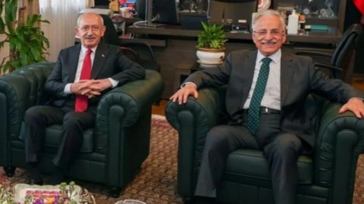 Kılı&ccedil;daroğlu, eski Başbakan Karayal&ccedil;ın ile g&ouml;r&uuml;şt&uuml;