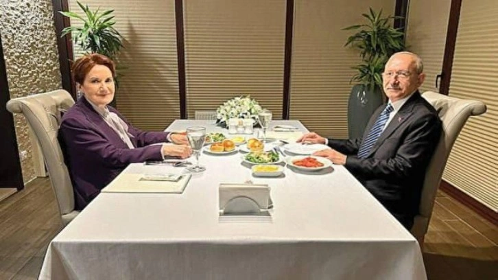 Kılı&ccedil;daroğlu ile Akşener yemeğinin perde arkası: Adaylık restini &ccedil;ekti!