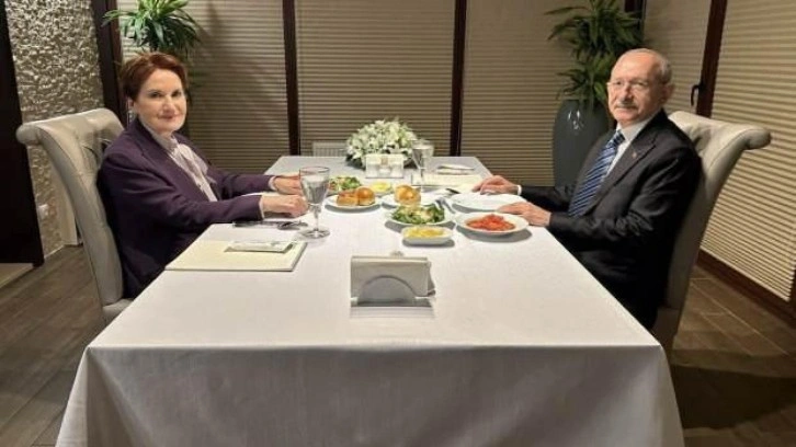Kılı&ccedil;daroğlu ile g&ouml;r&uuml;şen Akşener'den ilk a&ccedil;ıklama