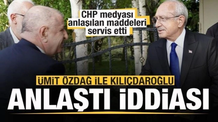 Kılı&ccedil;daroğlu ile &Ouml;zdağ anlaştı iddiası! İsmail Saymaz maddeleri servis etti