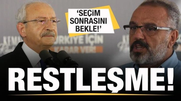 Kılı&ccedil;daroğlu ile Sırrı Sakık arasında restleşme! Se&ccedil;im sonrasını bekle