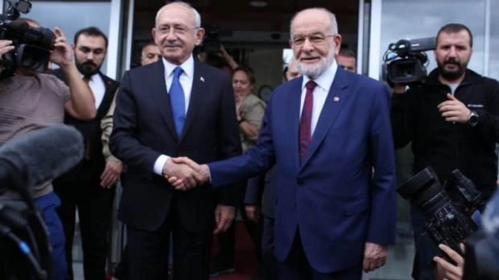 Kılı&ccedil;daroğlu, Karamollaoğlu'nu ziyaret etti: Akşener'i konuşmadık!