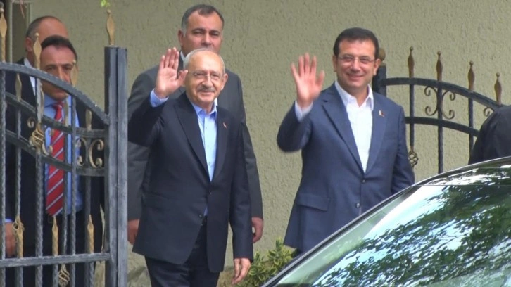 Kılı&ccedil;daroğlu ve İmamoğlu g&ouml;r&uuml;şt&uuml;! İlk a&ccedil;ıklama geldi