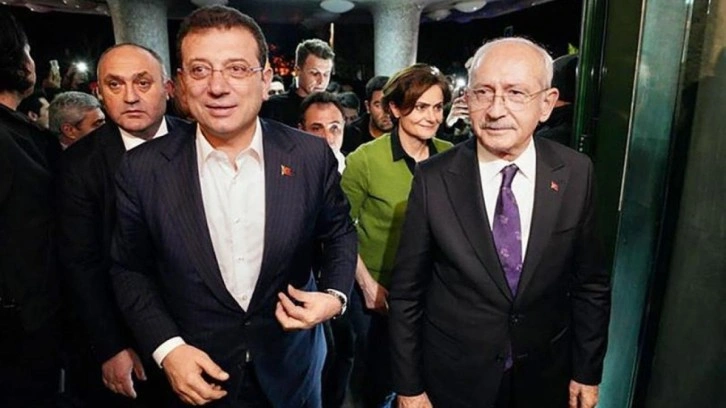 Kılı&ccedil;daroğlu ve İmamoğlu g&ouml;r&uuml;şt&uuml;