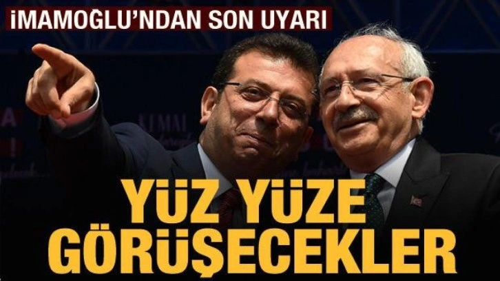 Kılı&ccedil;daroğlu yarın İmamoğlu ile g&ouml;r&uuml;şecek