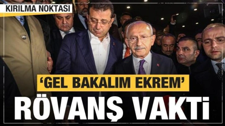 Kılı&ccedil;daroğlu'ndan İmamoğlu'na karşı r&ouml;vanş! Kırılma noktası olabilir