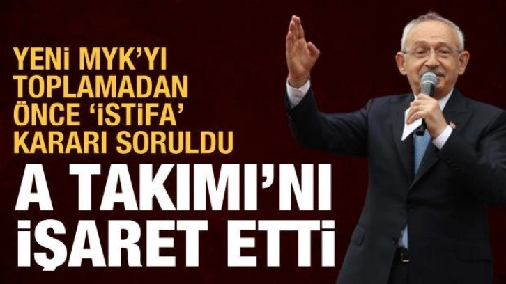 Kılı&ccedil;daroğlu'ndan istifa sorusuna yanıt: Ona parti karar verecek