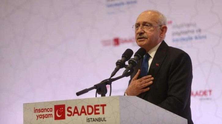 Kılı&ccedil;daroğlu'ndan Saadet iftarında seccade a&ccedil;ıklaması