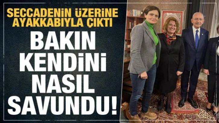 Kılı&ccedil;daroğlu'ndan seccade a&ccedil;ıklaması: G&ouml;remedim