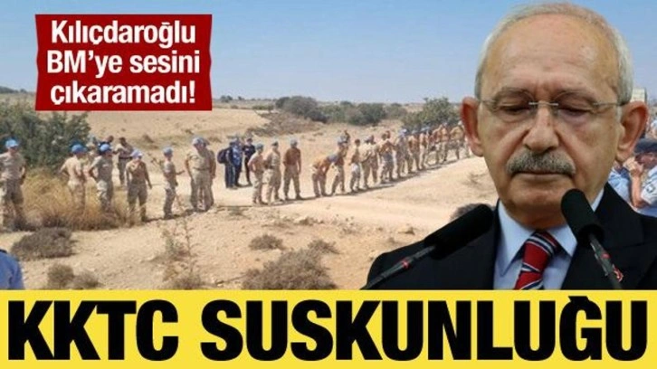 Kılı&ccedil;daroğlu'nun KKTC suskunluğu dikkat &ccedil;ekti