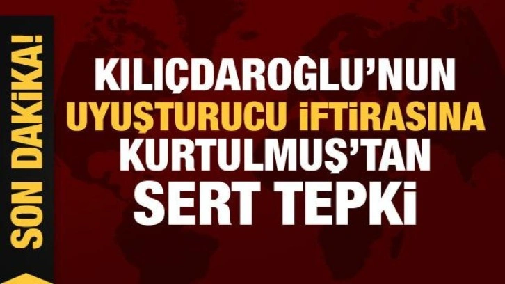 Kılı&ccedil;daroğlu'nun uyuşturucu iftirasına Kurtulmuş'tan tepki: Son derece &ccedil;irkin bir şey!