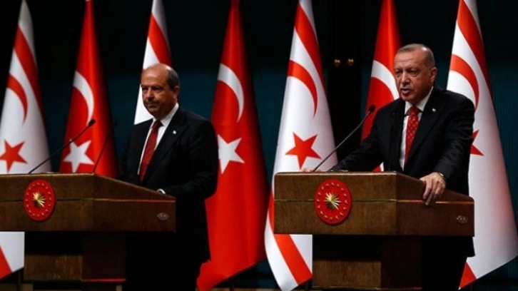 KKTC Cumhurbaşkanı Tatar&rsquo;dan Cumhurbaşkanı Erdoğan&rsquo;a tebrik