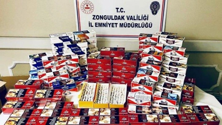 KOM ekiplerinden operasyon: 30 bin adet bandrols&uuml;z makaron ele ge&ccedil;irildi