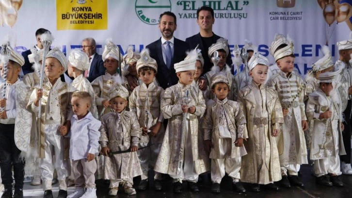 Konya Büyükşehir Belediyesi kardeş şehir Üsküp’te Sünnet şöleni düzenledi