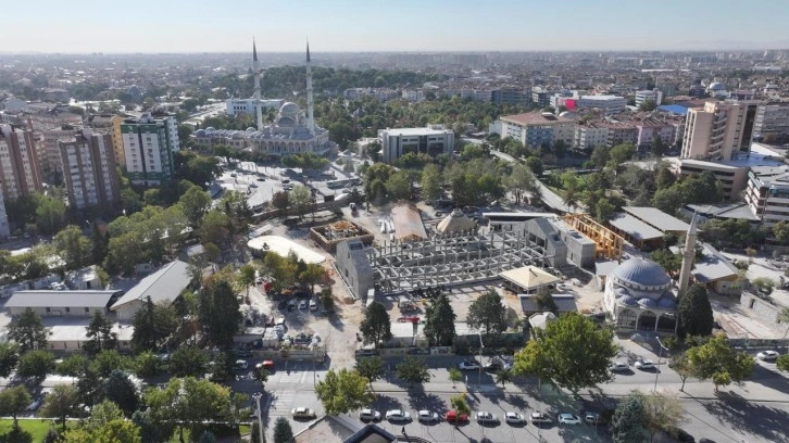 Konya’da Türkiye’nin ilk sıfır karbon şehir kütüphanesi yükseliyor