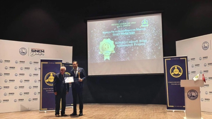KOSKİ’nin yerli ve milli CBS Projesine “Bilişim Yıldızları 2025” ödülü