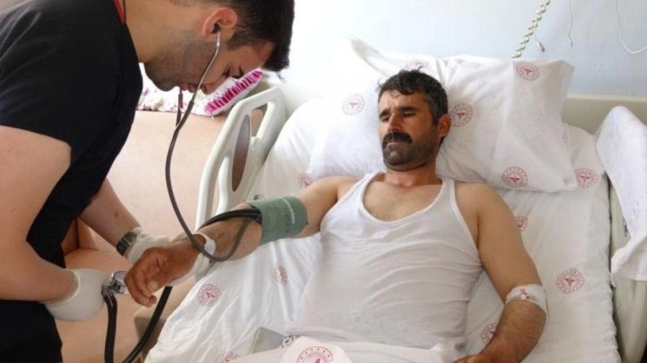 Kurbanlık se&ccedil;erken ineğin saldırısına uğramıştı: Allah devletimizden razı olsun